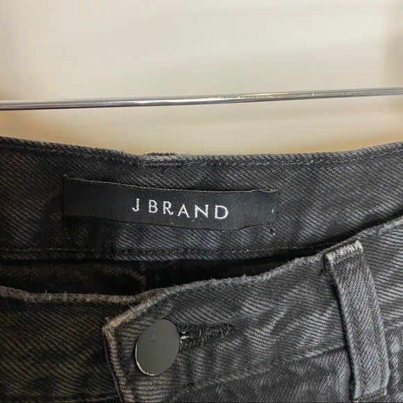 J Brand Ivy High Rise Crop Straight Leg Jeans Sz 28